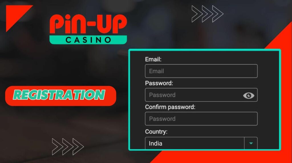 Pin-Up Casino Indian website registration instruction